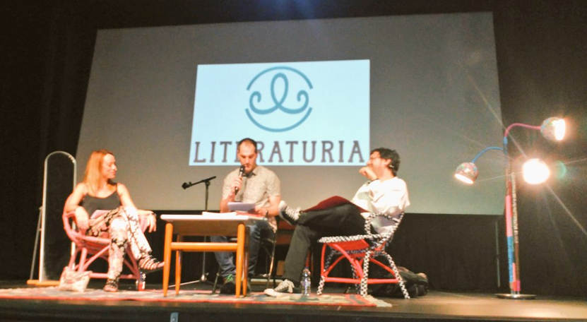 Miren Gorrotxategi eta Mikel Ayerbe, Literaturia jaialdian