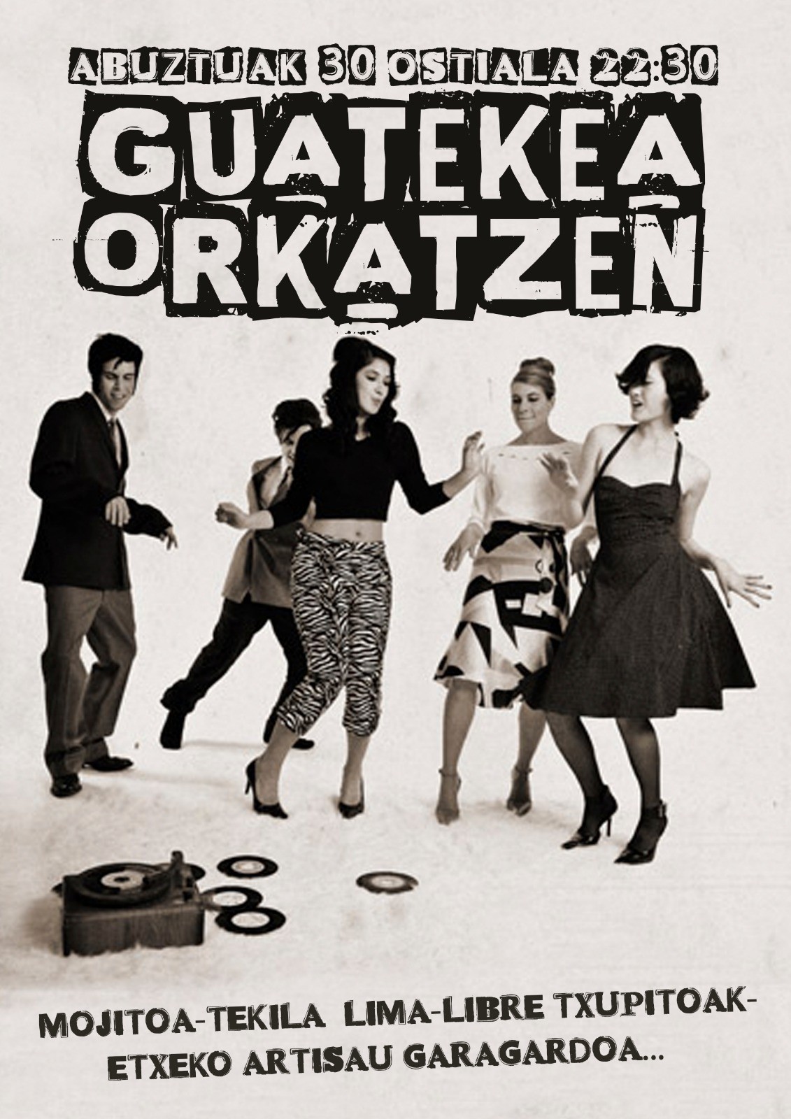 Guatekea izango da gaur gauean Orkatzen