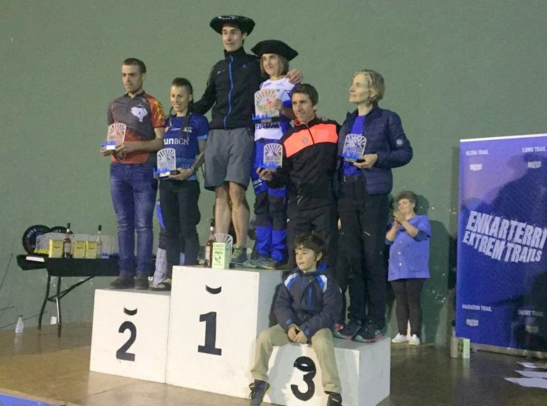 Jone Urkizu txapeldun, I. Enkanterri Extreme Long Trail proban
