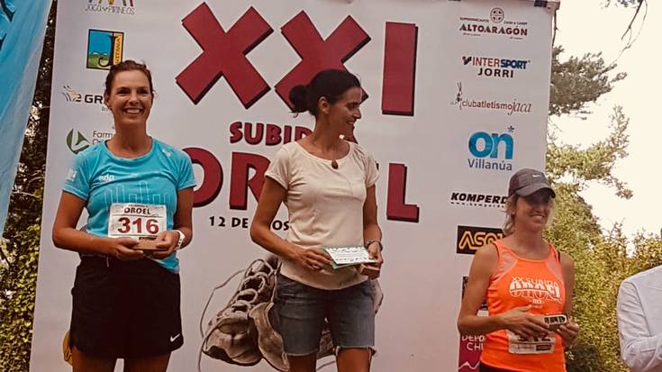 Aitziber Aizpuruk bigarren egin du Oroelgo Igoerako oinezkoen proban
