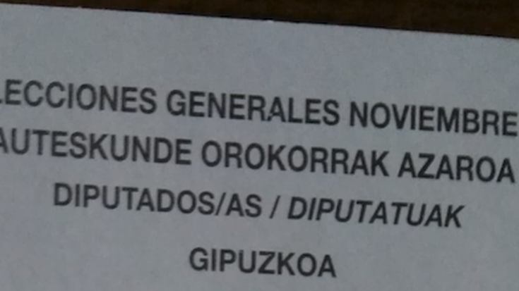 Hainbat alderdik gezurtatu egin du boto paperen zurrumurrua