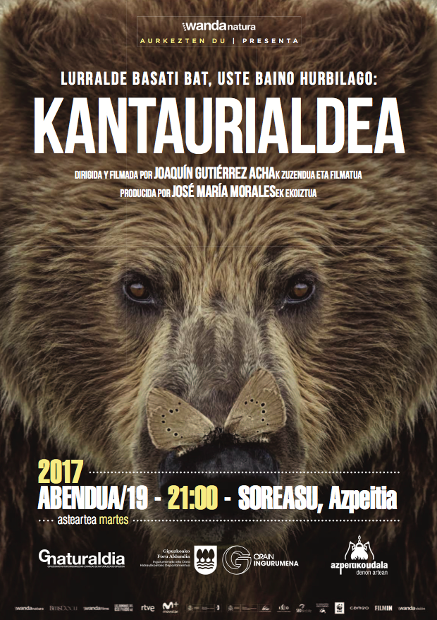 'Kantaurialdea' filma emango dute bihar, Soreasun