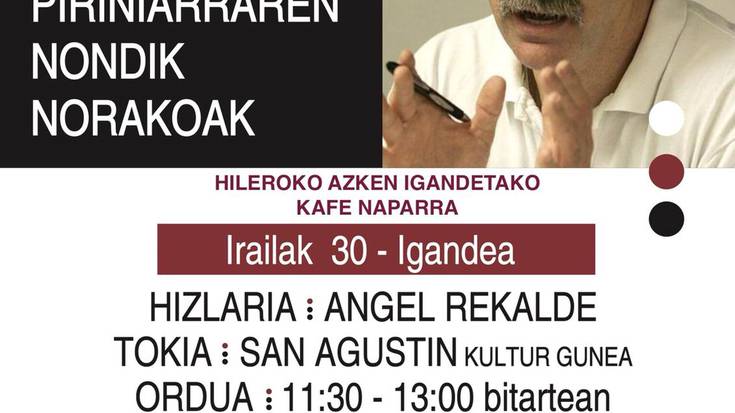 Kafe naparra: 'Zuzenbide piriniarraren nondik norakoak'