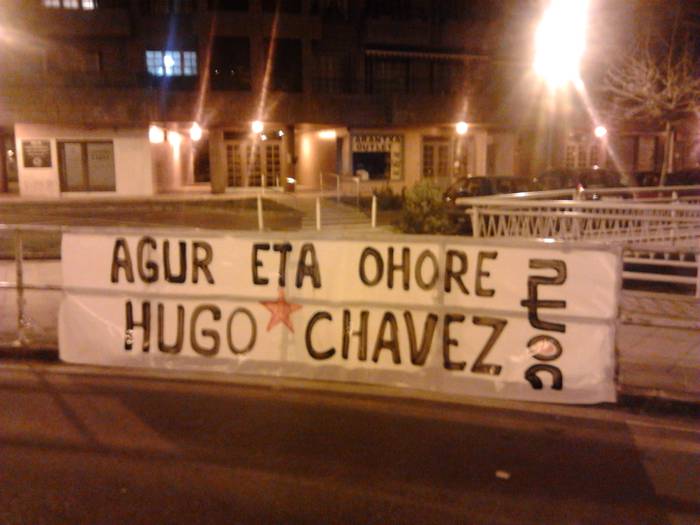 Agur eta ohore, Hugo Chavez ...