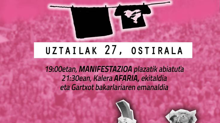 Preso, iheslari eta deportatuen aldeko eguna