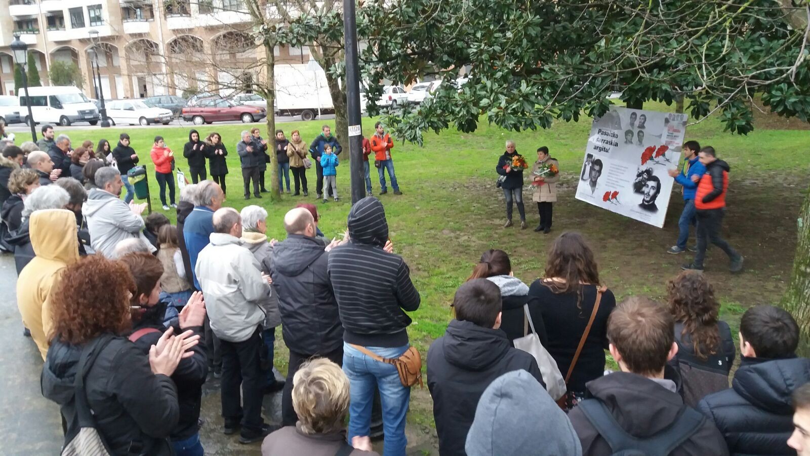 Mobilizazioak eta lore eskaintza, Pasaiako segadaren 34. urteurrenaren harira