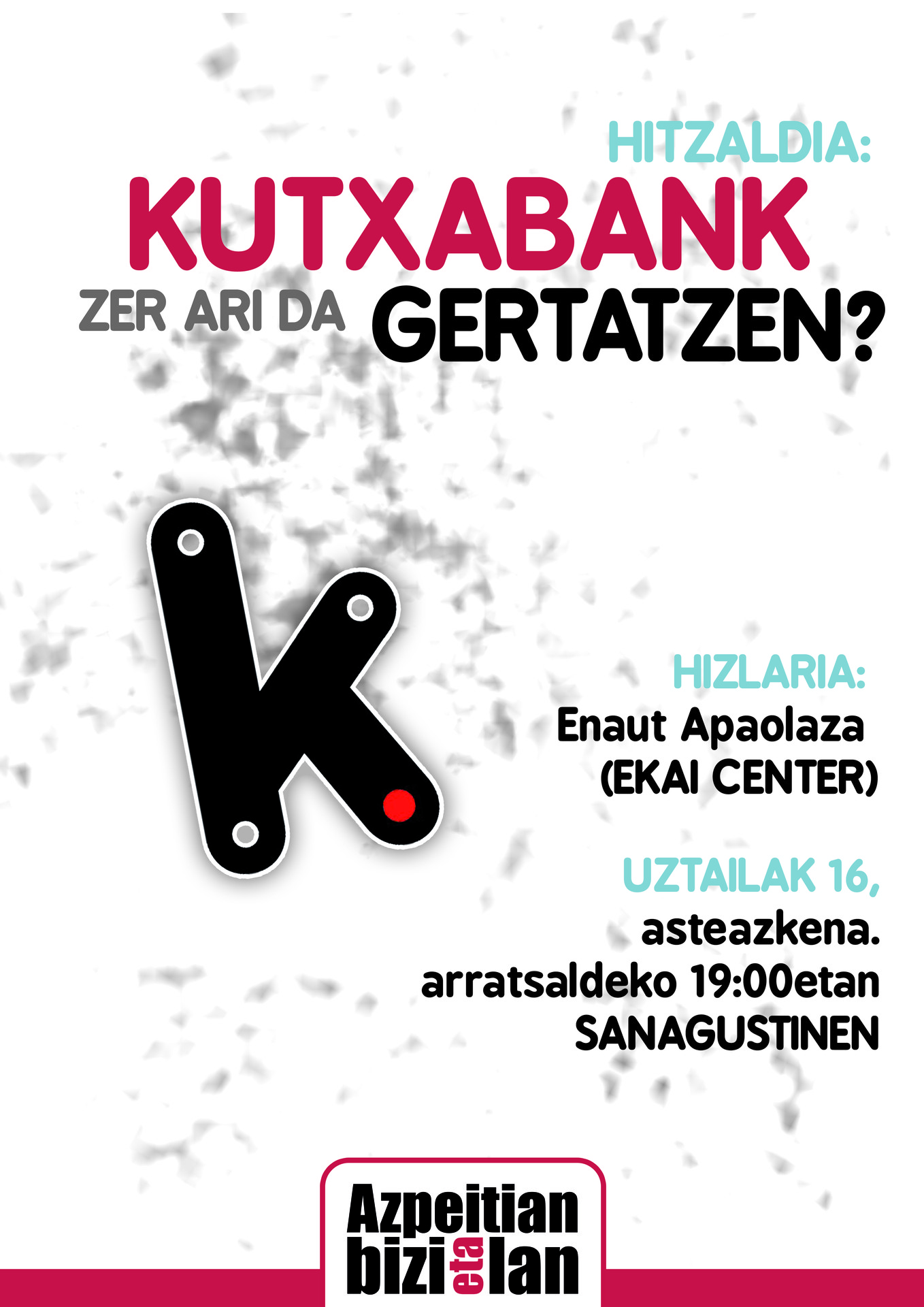 Zer ari da gertatzen Kutxabanken?