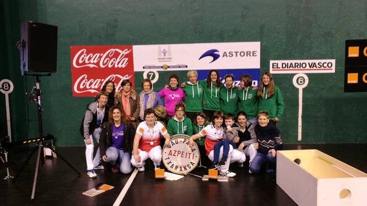Alaitz Badiola eta Oihana Orbegozo, Emakume Master Cup txapelketako Promozio Mailako txapeldunorde
