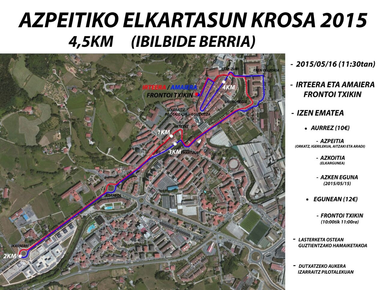 Aurtengo elkartasun krosak ibilbide berria izango du