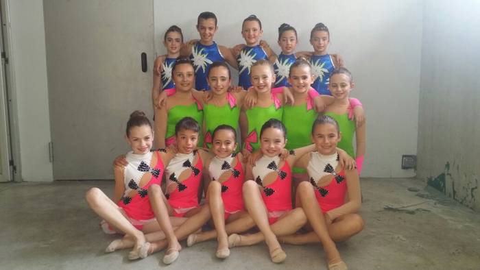 Gimnasia Erritmikako taldeak ikasturte bukaerako erakustaldia egingo du bihar