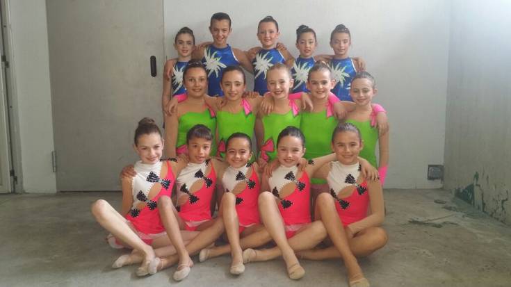 Gimnasia Erritmikako taldeak ikasturte bukaerako erakustaldia egingo du bihar
