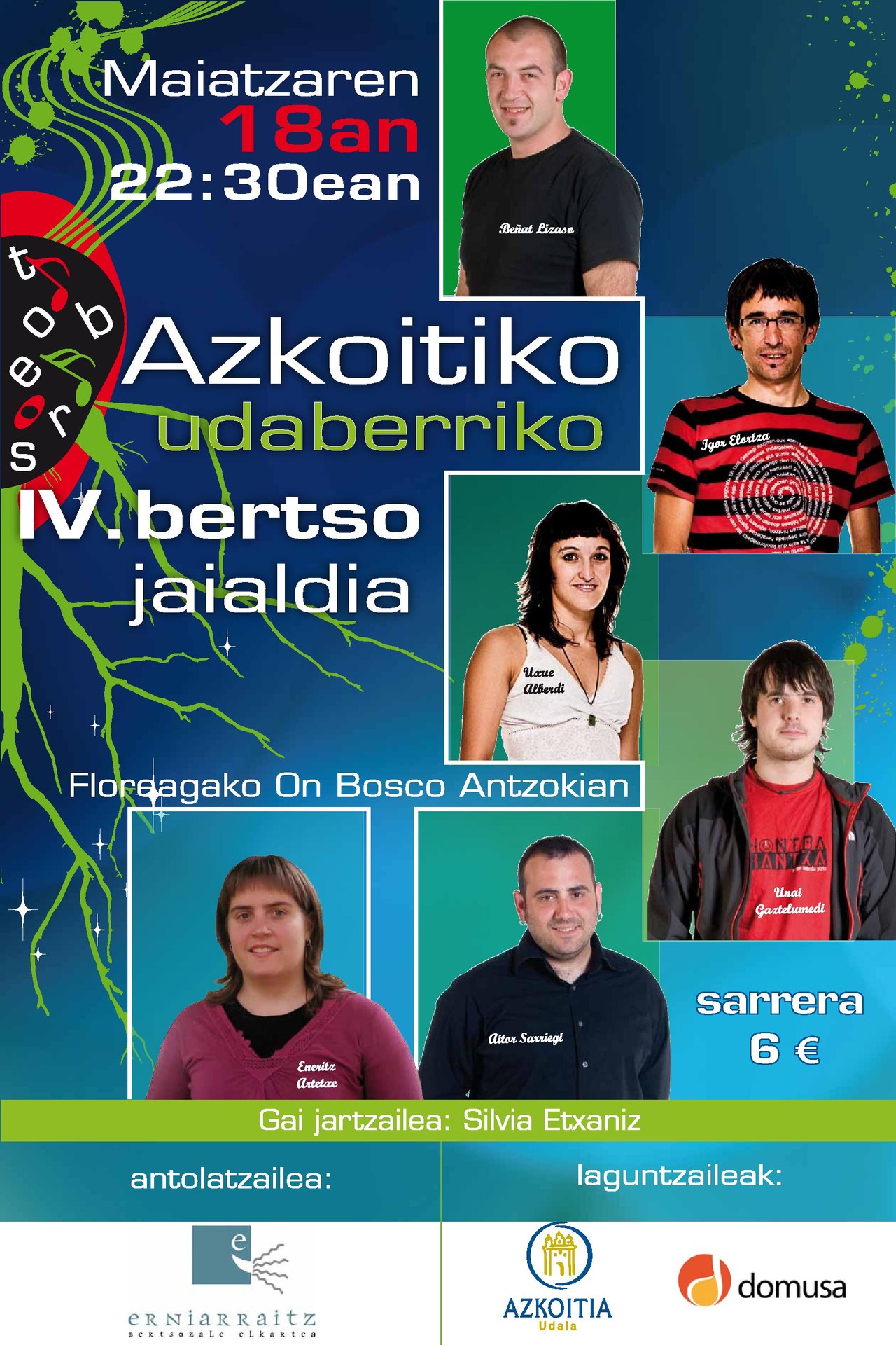 Azkoitiko udaberriko IV. bertso jaialdia\