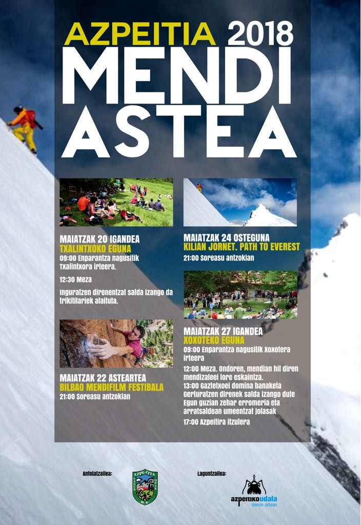 2018 ko Maiatzeko Mendi asteko ...