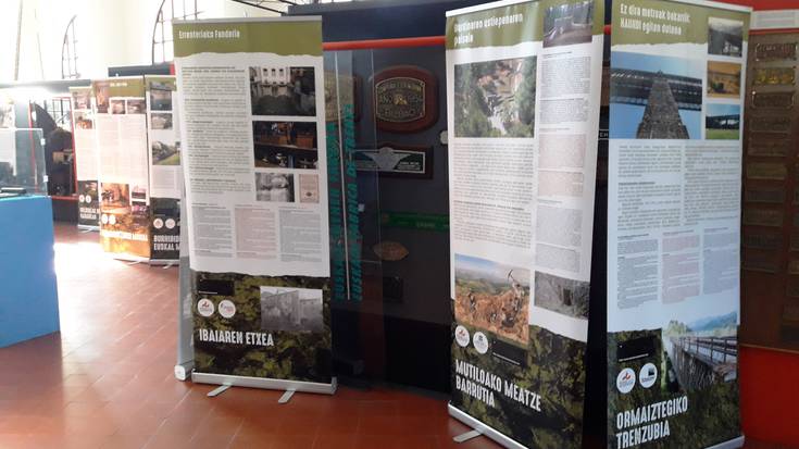 Pirinioetako Burdinaren Ibilbidearen inguruko erakusketa iritsi da Burdinbidearen Euskal Museora