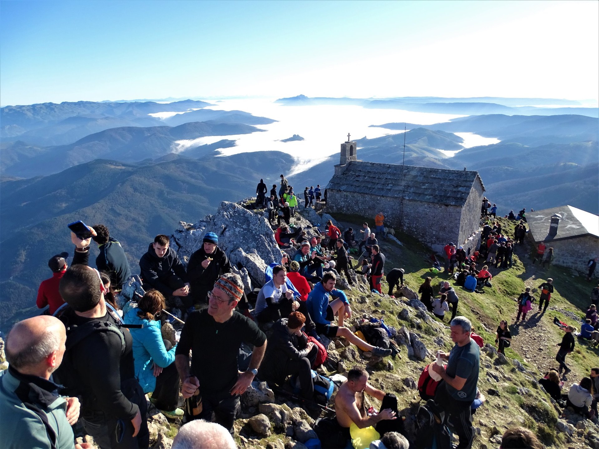 Aizkorriko inguruetan agurtu dugu 2019. urtea