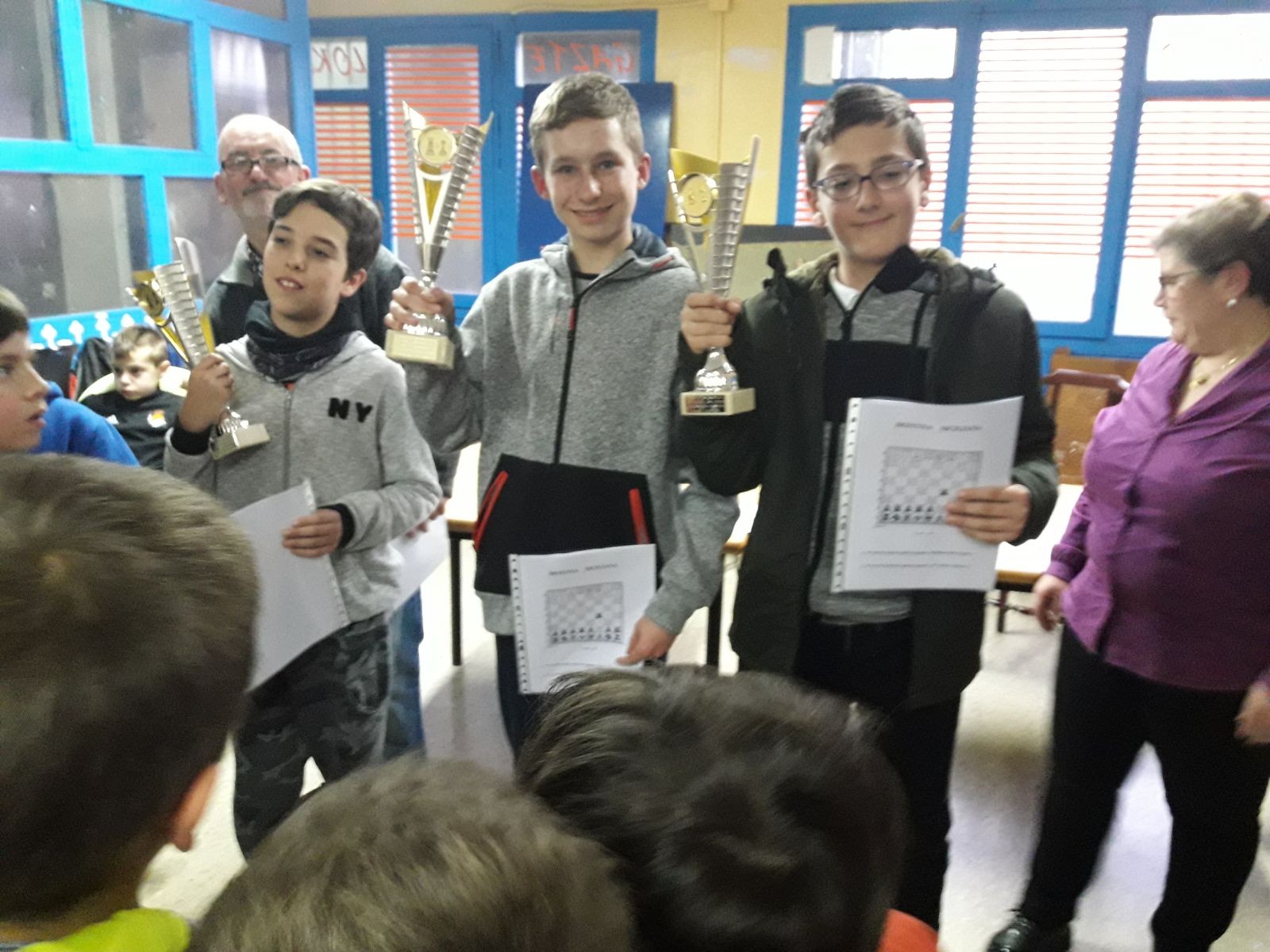 Cristian Cretuk irabazi du infantil mailako Jose Benitoren oroimenezko xake txapelketa
