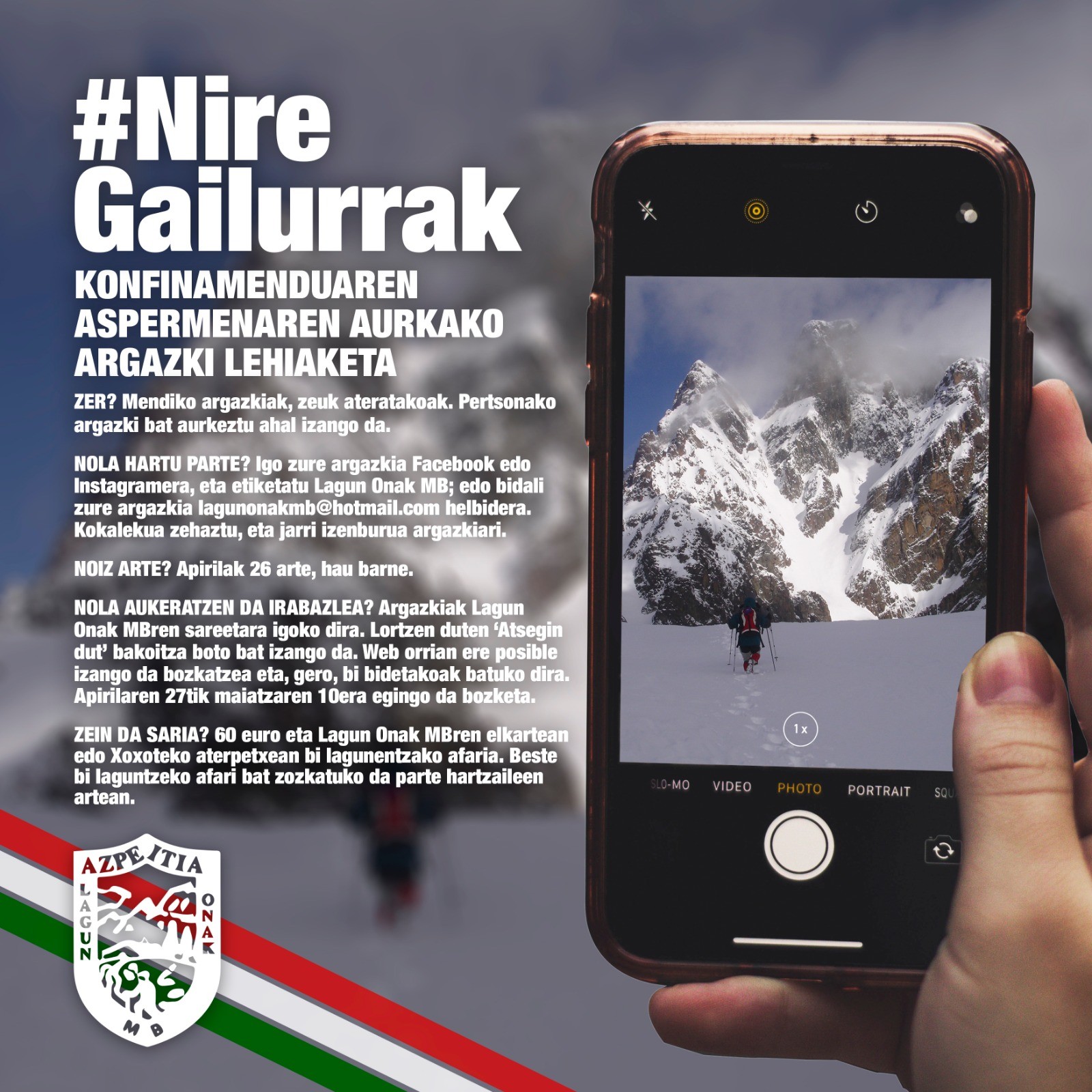 Konfinamenduko aspermenari aurre egiteko, #NireGailurrak lehiaketa