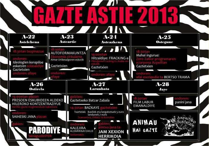 BADATOR GAZTE ASTEA!!!\