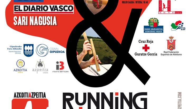 2016ko Azkoitia-Azpeitia maratoi erdiak badu kartel ofiziala