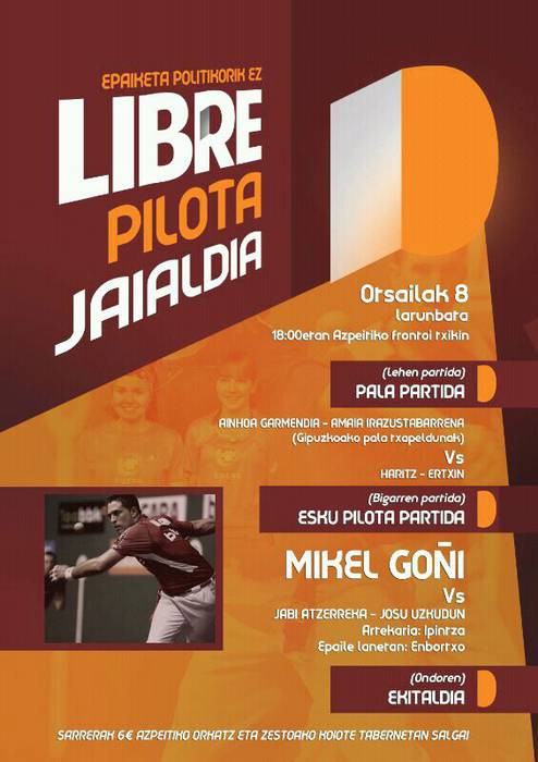 Libre pilota jaialdia