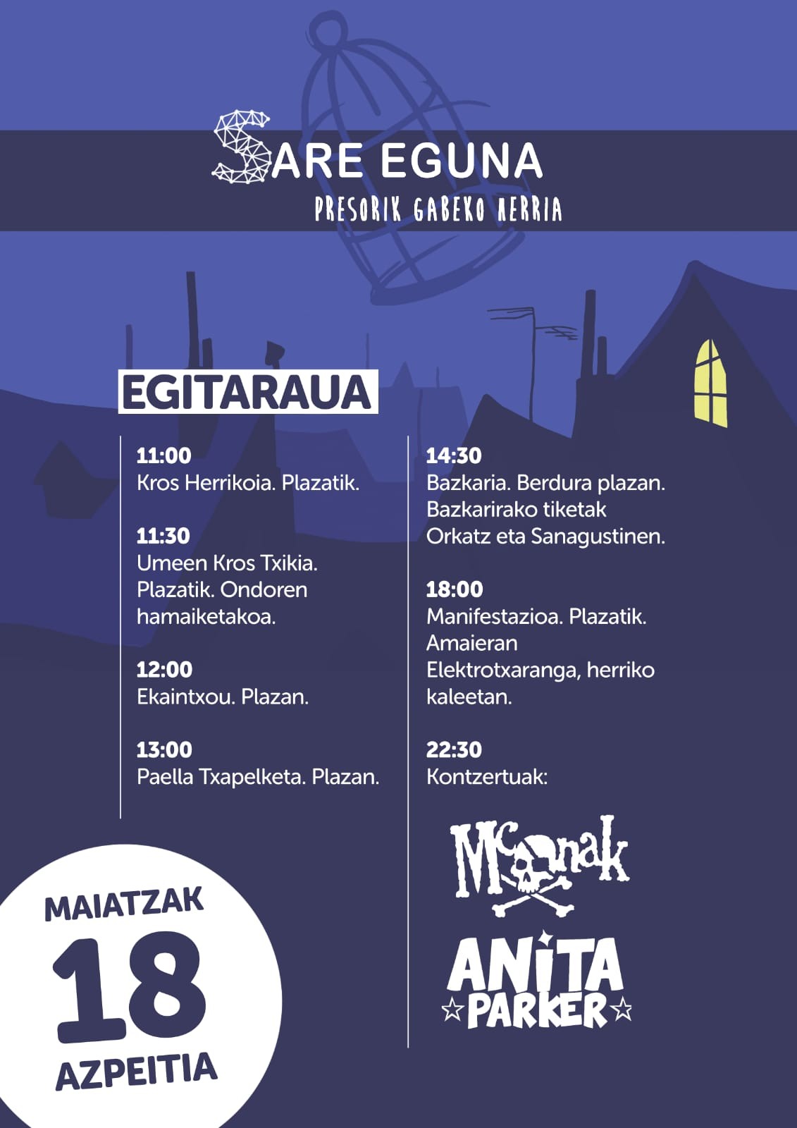 Maiatzaren 18ko Sare Eguna, prest