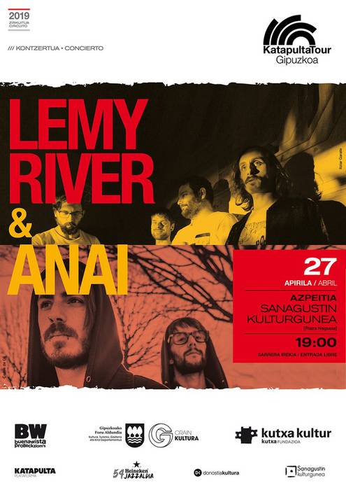 Kontzertuak: Lemy River eta Anai