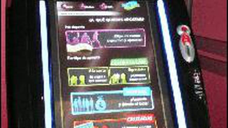 Apustuak egiteko makina jarri dute Iraurgi SBn