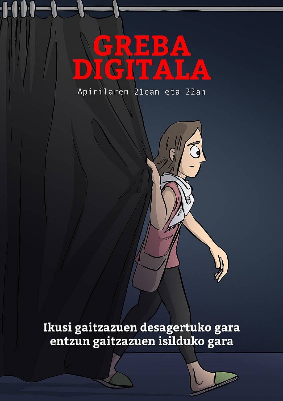 Hilaren 21ean eta 22an greba digitalera deitu du kulturgile hainbatek