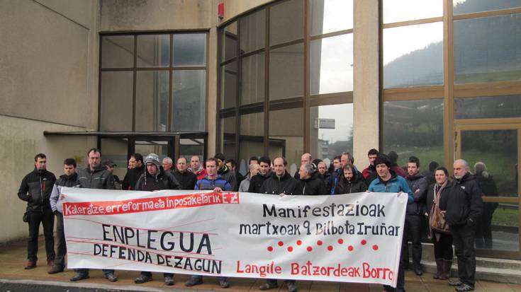 Martxoaren 9ko enpleguaren aldeko manifestazio nazionalerako deia egin dute