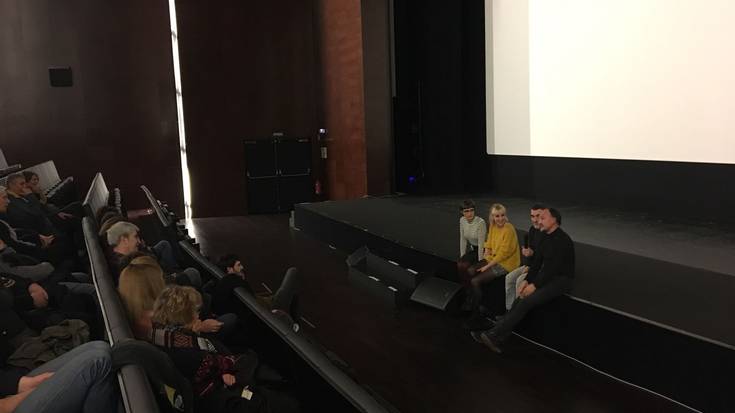 Dozenaka lagun izan dira 'Kronos' eta 'Z U L O' film laburren emanaldian