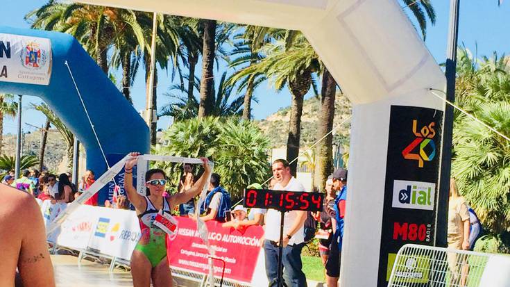 Nerea Berasategik Cartagenako XIV. Triatloia irabazi du