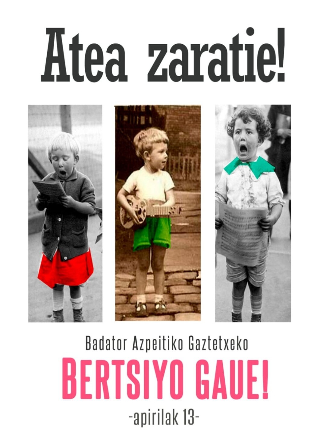 Badu data Gaztetxeko Bertsio Gauak