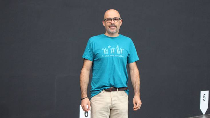 Haritz Saez: "Ilunpe Euskal Herriko pilota eskolarik onenetarikoa delakoan nago"