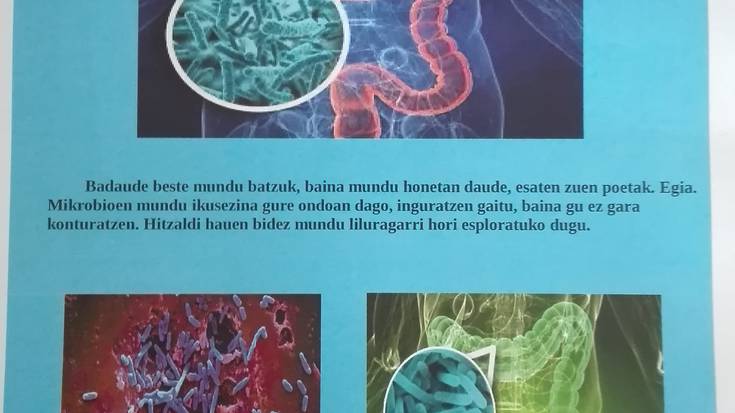Hitzaldia: 'Mikrobioen mundu liluragarria'