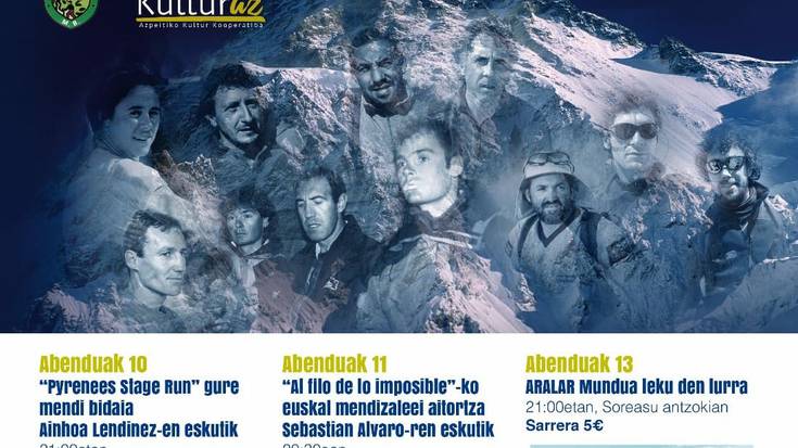 Mendi Astea: 'Aralar. Mundua leku den lurra' ikus-entzunezkoaren emanaldia