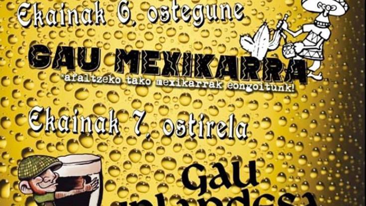 Gaztetxeko zerbeza festa