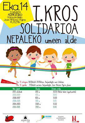I. Kros Solidarioa Nepaleko umeen alde