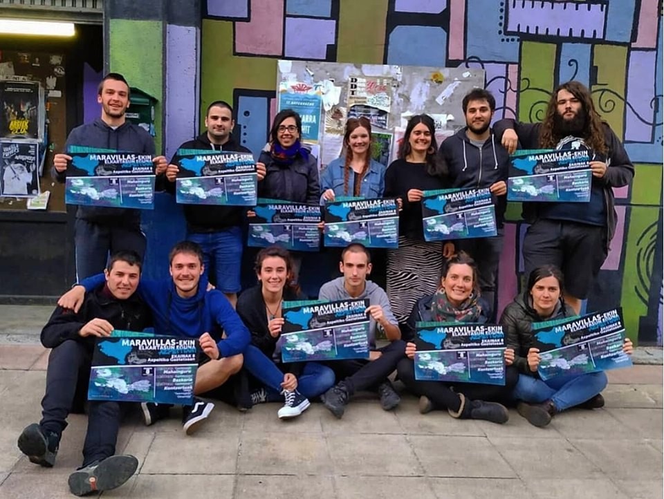 Iruñeko Maravillas gaztetxearen aldeko elkartasun eguna izango da ekainaren 8an Gaztetxean
