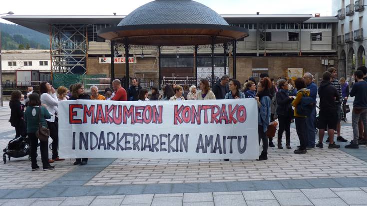Indarkeria matxistarekin amaitzeko eskatu dute, beste behin
