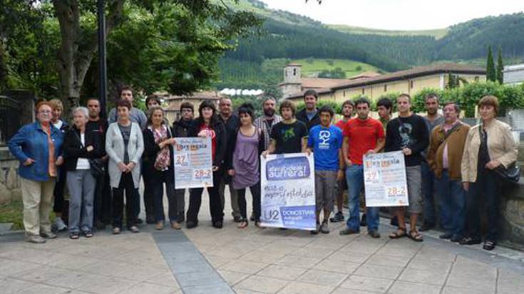Zapatuan Donostian egingo den manifestaziora joateko deia egin du hainbat herritarrek