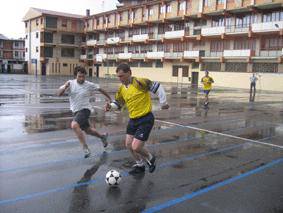 Oilagorraneko iketza taldea irabazle futbiton