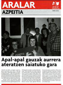 Aralarrek aldizkaria atera du