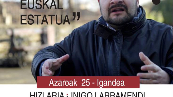 Hitzaldia: 'Nafarroa, Euskal Estatua'