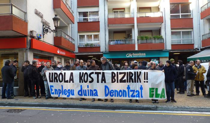 Urola Kostarako "enplegu duina" aldarrikatu du ELAk