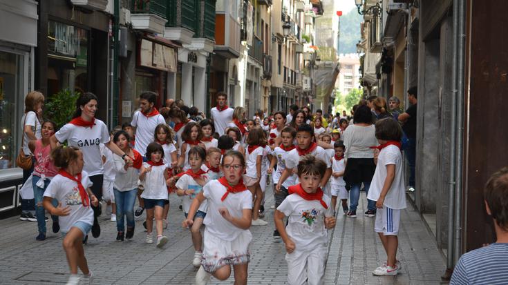 Udalekuetako gaztetxoek San Fermin Txiki Eguna ospatuko dute ostiralean