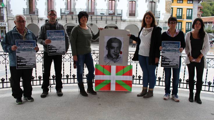 "Memoria eta egia" aldarrikatu dituzte Otaegiren fusilamenduaren 40. urteurrena gogoratzeko ekitaldien aurkezpenean