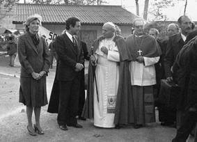 Joan Paulo II.a Loiolan izan zen 1982an