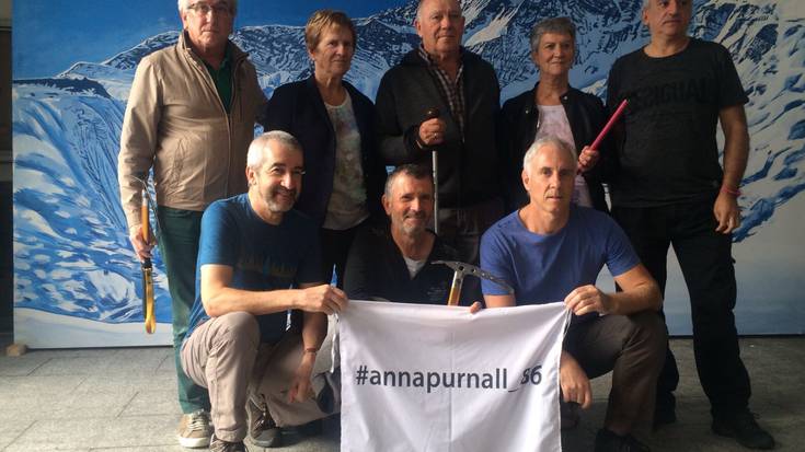 Finantzaketa kolektiboa egiteko epe erdia pasatuta, 4.260 euro lortu ditu #AnnapurnaII_86 proiektuak