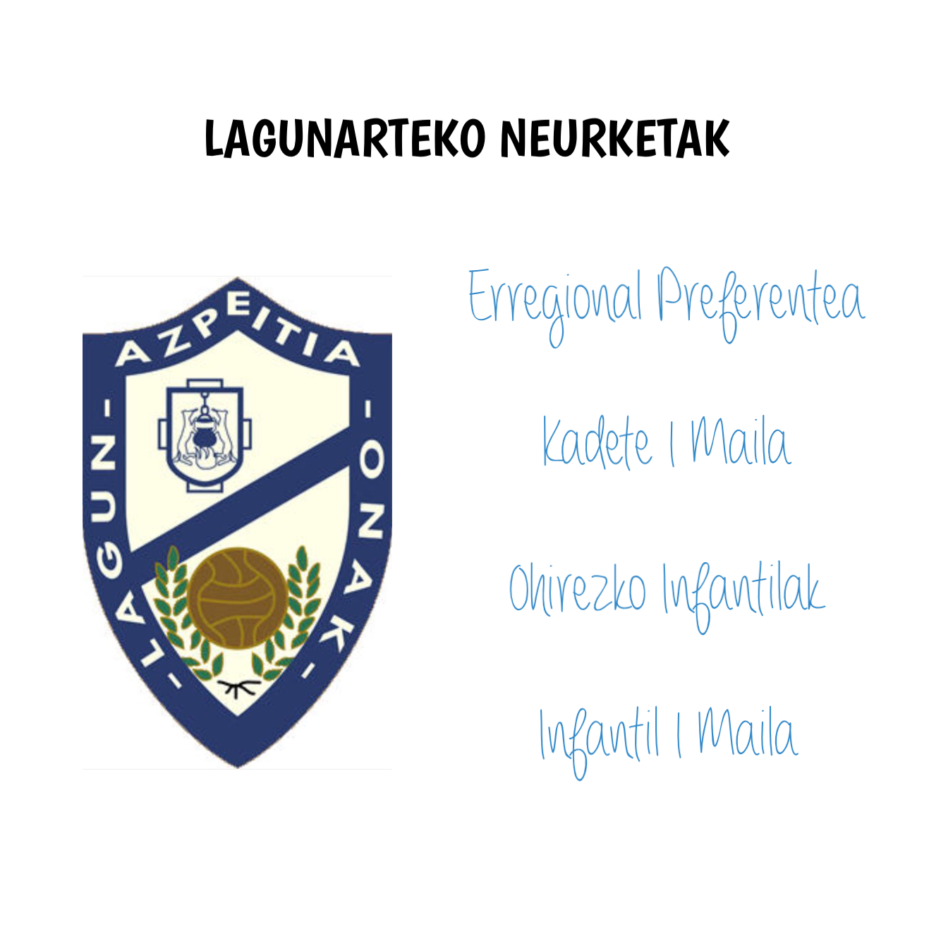 Lagunarteko neurketak