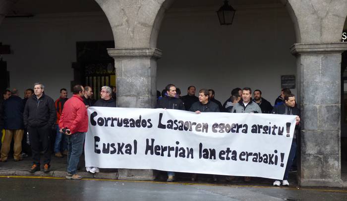 Gaur izango da Corrugados Azpeitia eta Lasao lantegien inguruko epaiketa